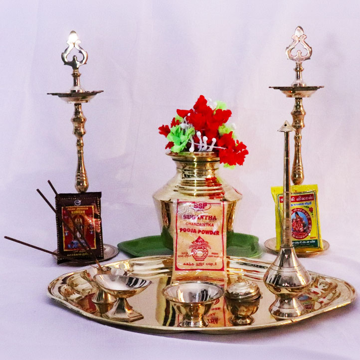 Brass Wedding Set