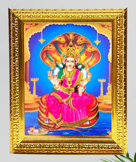 Gold Frame Amman/Parvati – 12″ x 14″